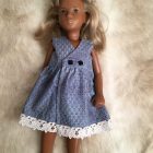 OOAK Sasha Doll Dress front view