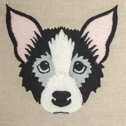 Dave Dog Embroidery Pattern by Doodle Threads