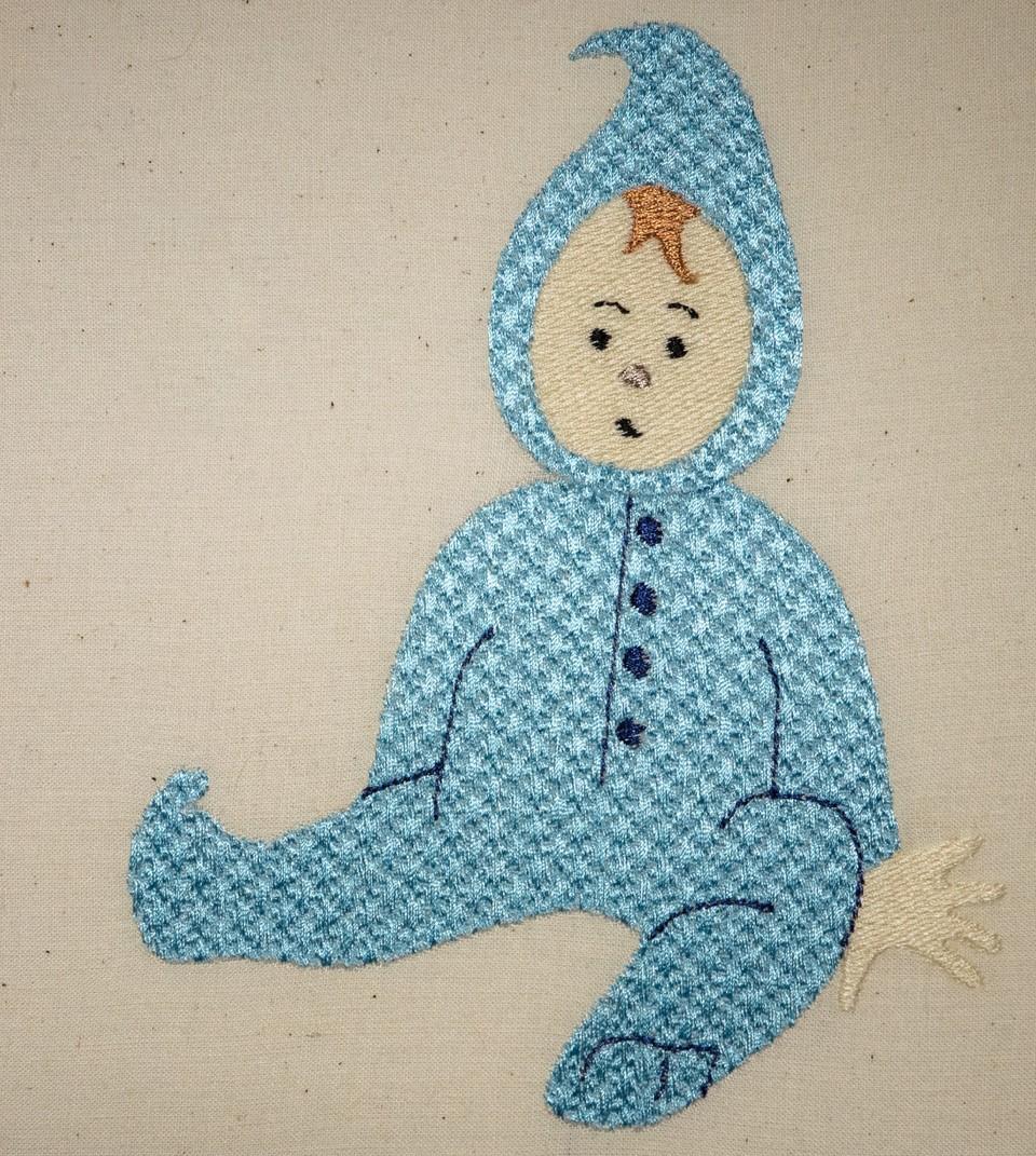 Baby Design Machine Embroidery by Doodle Threads